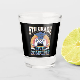 Abschluss der 5. Klasse Vollständige Abschlussfeie Schnapsglas