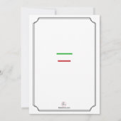 Abschluss der Augendiagramme Einladung (Rückseite)