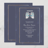 Abschluss der Augenheilkunde Einladung (Vorne/Hinten)