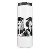 Abschluss der besten Freunde 2024 Thermosbecher (Rückseite)