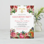 Abschluss der Blumenärztlichen Krankenpflege Einladung (Stehend Vorderseite)