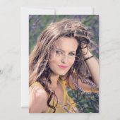 Abschluss der Blumenärztlichen Krankenpflege Einladung (Rückseite)