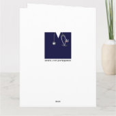 Abschluss der Creative Nursing School Karte (Rückseite)