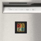 Abschluss der dritten Klasse 2026 3. Klasse Hat es Magnet (In Situ (Geschirrspüler))