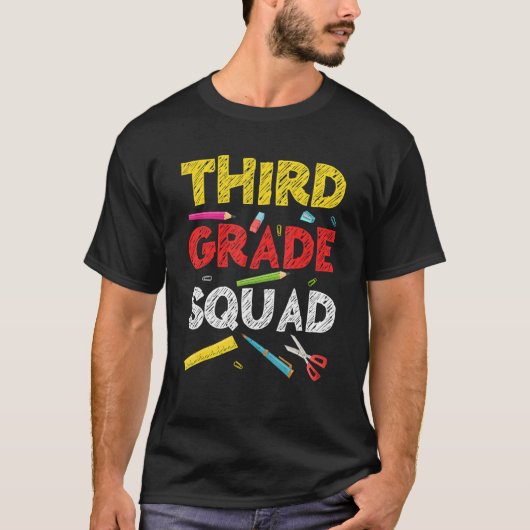 Abschluss der dritten Klasse T-Shirt (Vorderseite)