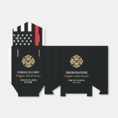 Abschluss der Feuerwehr-Akademie Rote Linie Geschenkschachtel (Ungefaltet)