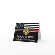 Abschluss der Feuerwehr-Akademie Rote Linie