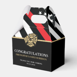 Abschluss der Feuerwehrakademie der Roten Linie Geschenkschachtel