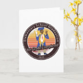 Abschluss der Grundschule 4. Klasse abgeschlossen Karte (Gelbe Blume)