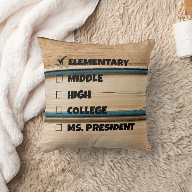 Abschluss der Grundschule Präsidentin Kissen (Decke)