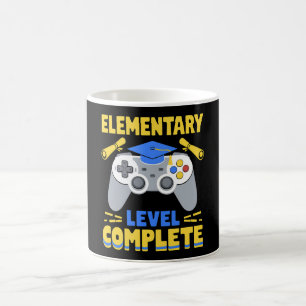 Abschluss der Grundstufe Gaming Gamer Abschlussfei Kaffeetasse