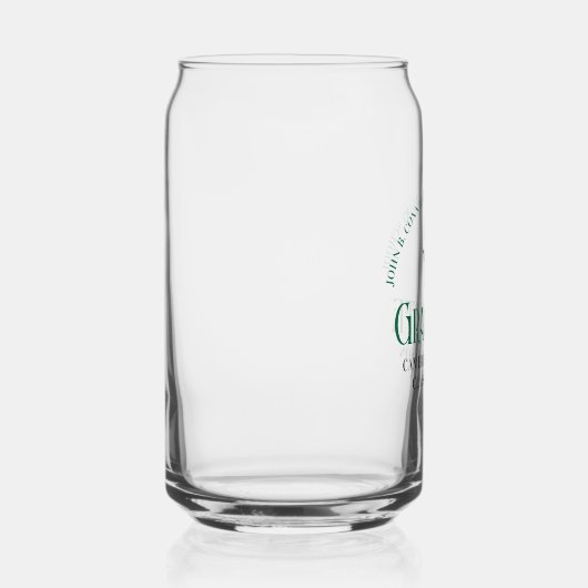 Abschluss der grünen Veterinärschule Personalisier Dosenglas (Rechts)