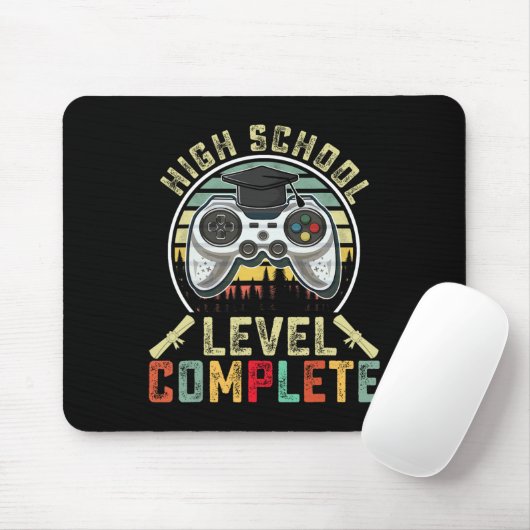 Abschluss der High School Mousepad (Mit Mouse)