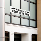 Abschluss der Hochschule gratuliert Banner-Zeichen Banner (Äußeres Gebäude)