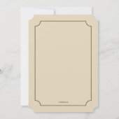 Abschluss der Jurastufe, DU BILDET FARBE Einladung (Rückseite)