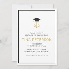 Abschluss der Juristischen Fakultät Einladung