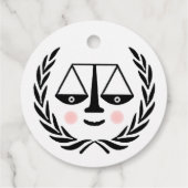 Abschluss der Juristischen Fakultät Geschenkanhänger (Rückseite)