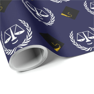 Abschluss der juristischen Fakultät - Geschenkpapi Geschenkpapier