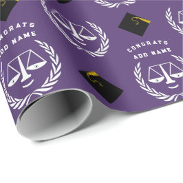 Abschluss der juristischen Fakultät - Geschenkpapi Geschenkpapier