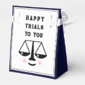 Abschluss der Juristischen Fakultät Geschenkschachtel (Rückseite)