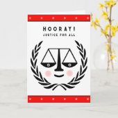 Abschluss der Juristischen Fakultät Karte (Gelbe Blume)