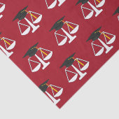 Abschluss der Juristischen Fakultät Seidenpapier (Ausschnitt)