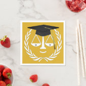 Abschluss der Juristischen Fakultät Serviette (Beispiel)