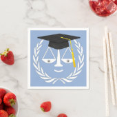 Abschluss der Juristischen Fakultät Serviette (Beispiel)