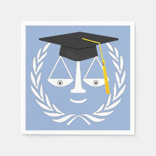 Abschluss der Juristischen Fakultät Serviette (Vorderseite)