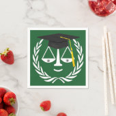 Abschluss der Juristischen Fakultät Serviette (Beispiel)