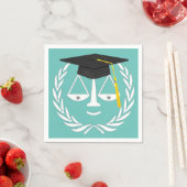 Abschluss der Juristischen Fakultät Serviette (Beispiel)