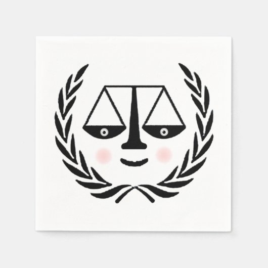 Abschluss der Juristischen Fakultät Serviette (Vorderseite)