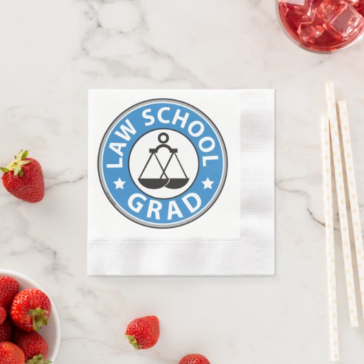 Abschluss der Juristischen Fakultät Serviette (Beispiel)