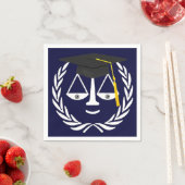 Abschluss der Juristischen Fakultät Serviette (Beispiel)