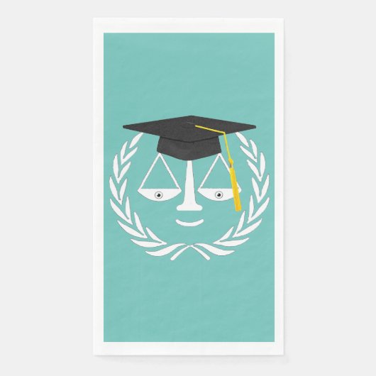 Abschluss der Juristischen Fakultät Serviette (Vorderseite)