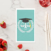 Abschluss der Juristischen Fakultät Serviette (Beispiel)