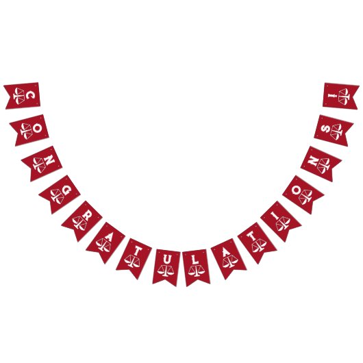 Abschluss der Juristischen Fakultät Wimpelkette (Alle)