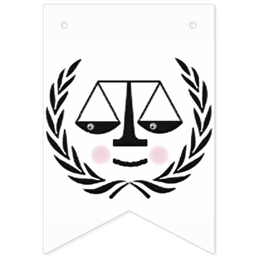 Abschluss der Juristischen Fakultät Wimpelkette (Zweite Fahne)