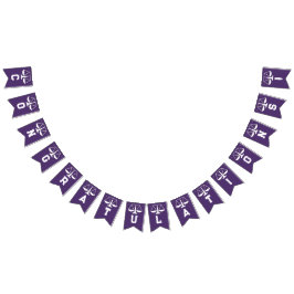 Abschluss der Juristischen Fakultät Wimpelkette