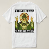 Abschluss der katholischen Schule 2025 T - Shirt (Design Rückseite)