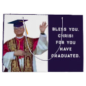 Abschluss der Katholischen Schule Große Geschenktüte (Rückseite)