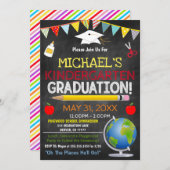 Abschluss der Kinder - Einladung (Vorne/Hinten)