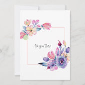 Abschluss der Kindergärten Einladung (Rückseite)