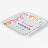 Abschluss der Kindergartenschule Pappteller (Gewinkelt)