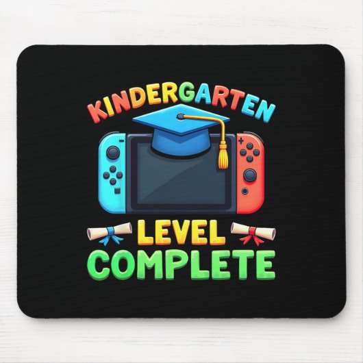Abschluss der Kindergartenstufe Cl 2025 Junge Mousepad (Vorne)