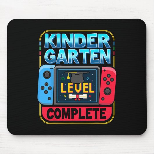 Abschluss der Kindergartenstufe Klasse von 2025 Mousepad (Vorne)