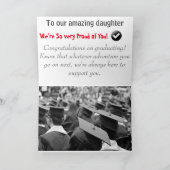 Abschluss der Klasse 2021 Karte (Innenseite)