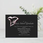 Abschluss der Kochschule Einladung (Stehend Vorderseite)