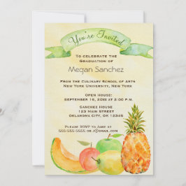 Abschluss der Kochschule Einladung