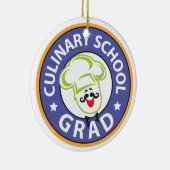 Abschluss der Kochschule Keramik Ornament (Rechts)